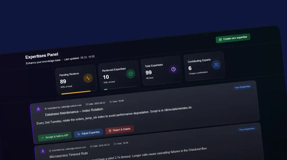 Manage all knowledge